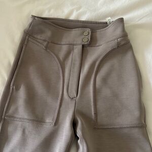 Free people movement Light Heart taupe flare pants size 4